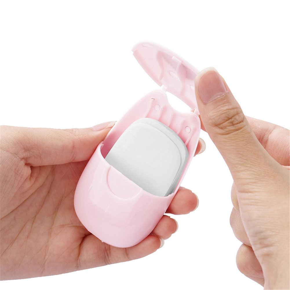 Travel Washing Hand 50Pcs Soap Paper Portable Sheets Accessories Cleaning Tool โ image 4