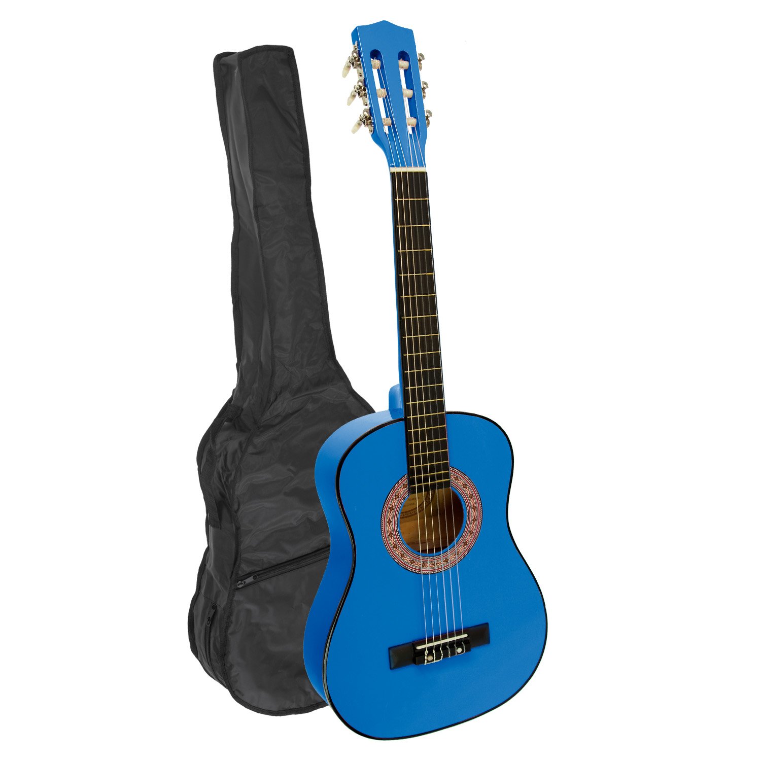 Karrera 34in Acoustic Children no cut Guitar - Blue — image 2