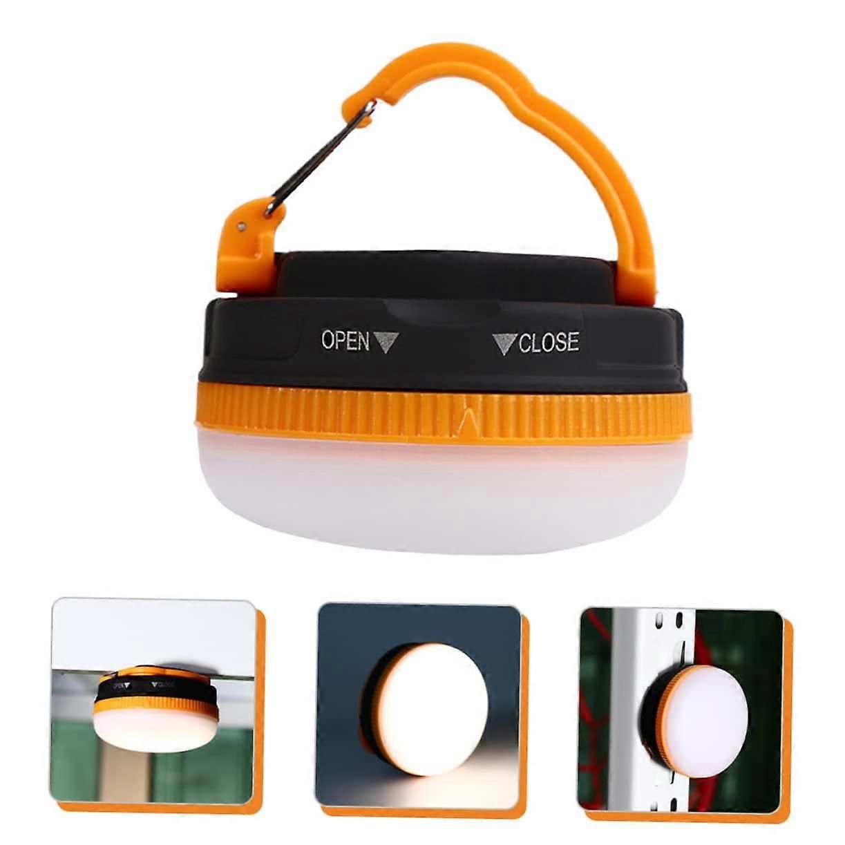 Camping Lantern Bright LED Tent Light Battery Powered Hanging Lamp for Outdoor Hiking Emergency — image 4