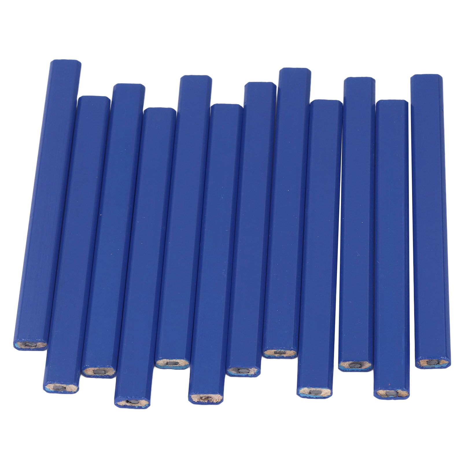 7in Carpenter Pencil Set with Sharpener Flat Octagonal Woodworking Pencil Wood Marking Pencil for Carpentry โ image 2