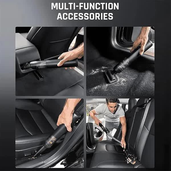 Cordless Car Vacuum Cleaner 4-in-1 High Power 19000Pa Handheld Portable Black Mini Vacuum โ image 3