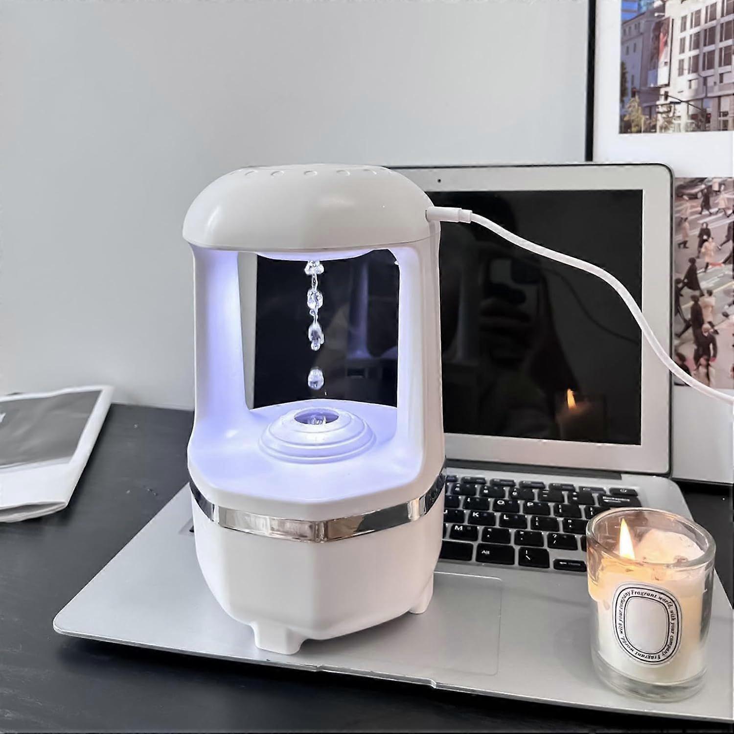 USB Air Humidifier for Bedroom, Small Travel Quiet Humidifier for Office Desk — image 4