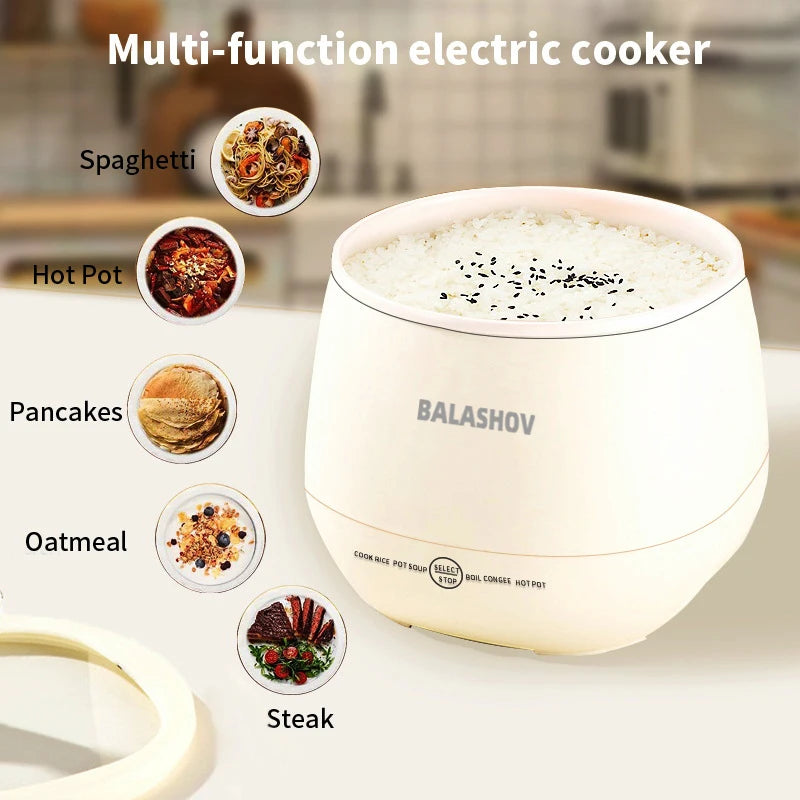 NNEOBA 1.8L Multifunctional Electric Mini Rice Cooker — image 4