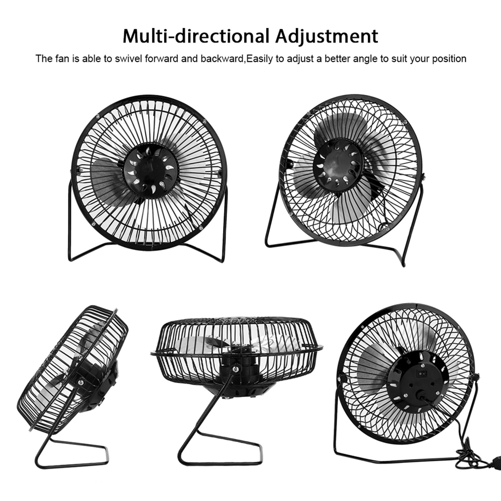 USB Solar Panel Powered Mini Portable Fan for Cooling Ventilation Home Travelling Fishing โ image 5