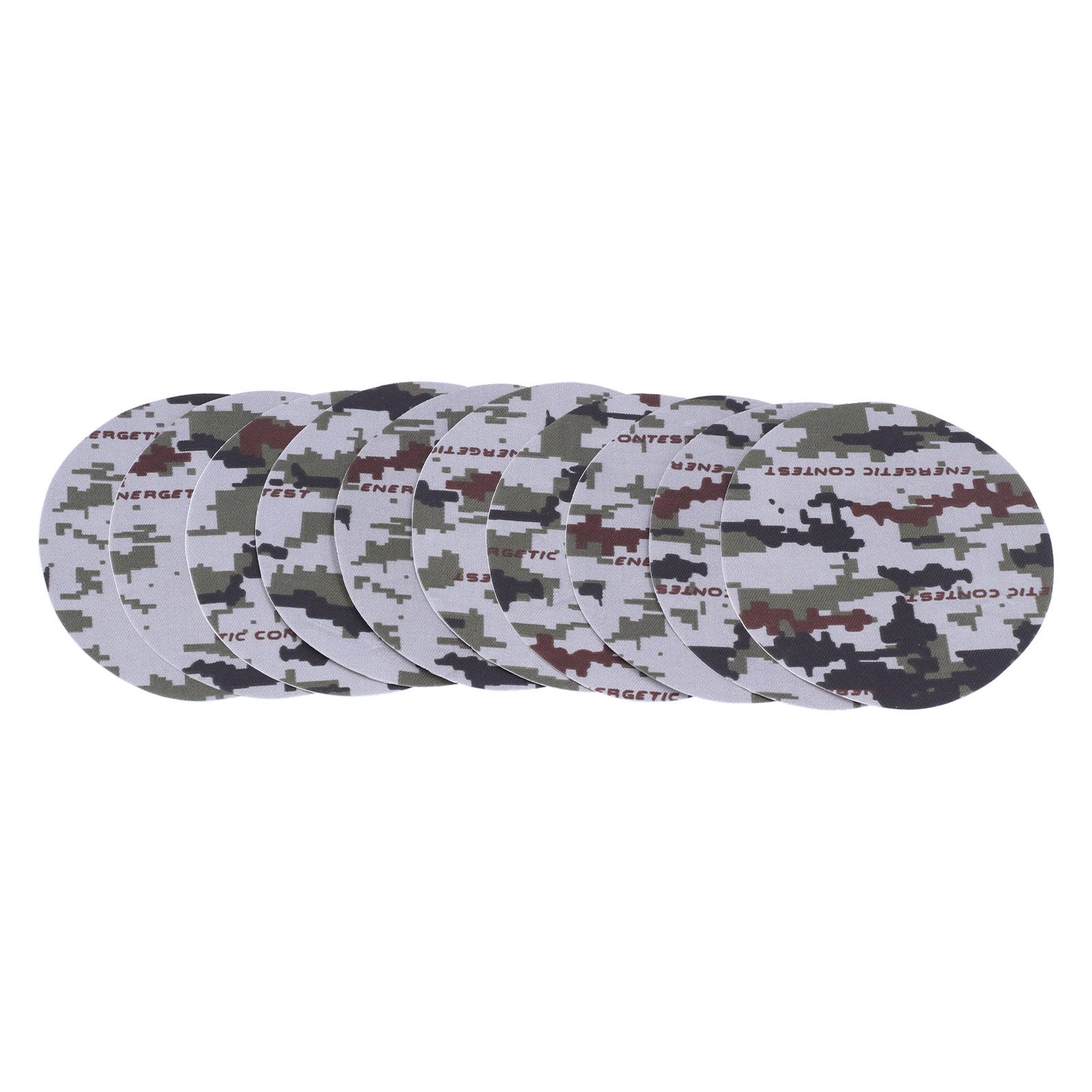 10PCS Camouflage Clothes Patches Clothing Repair Decorating Kit for Pants Down Jacket Decoration — image 4
