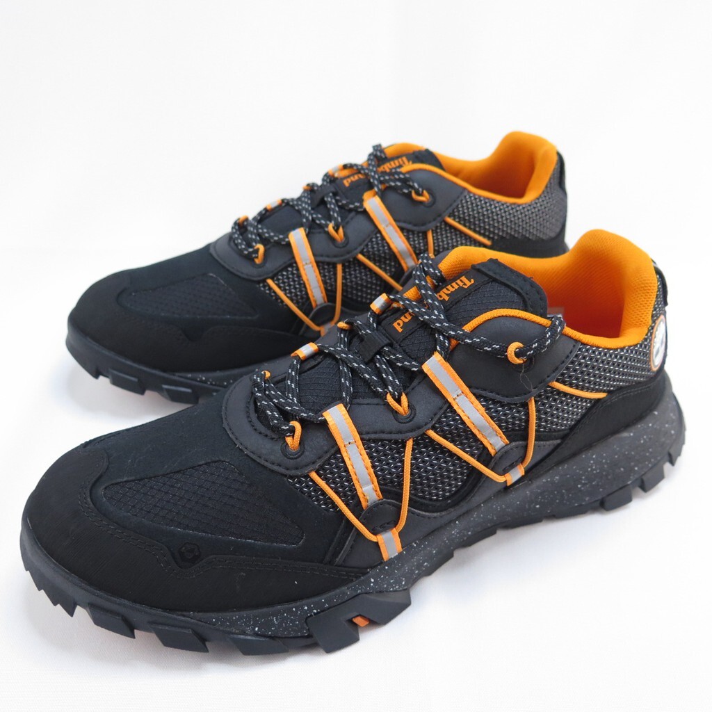 Timberland Mens Garrison Trail Hiking Sneakers Shoes Trekking Runners - Black — image 2