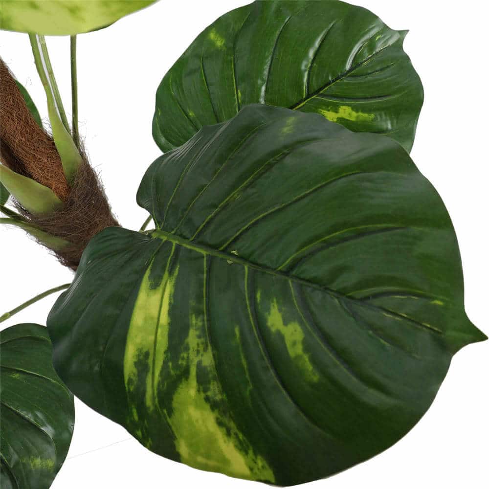 Artificial Potted Pothos Plant with Pole 100cm — image 3