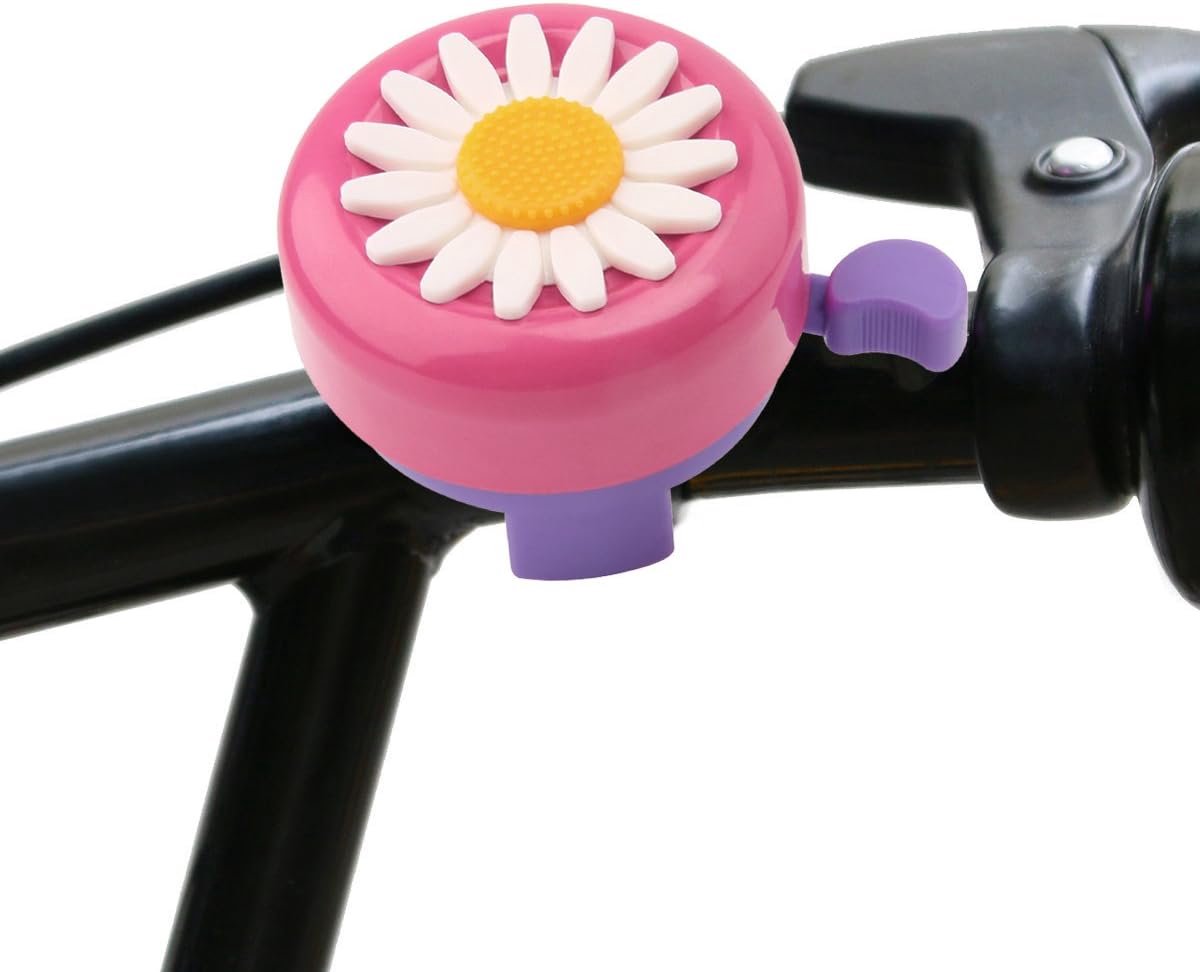 Bicycle bell - Bicycle - Cute Child Bicycle Bell - Creative Children's Bicycle Bell - cute bells - flower bicycle bell - accessory - Pink - Gift - Halloween