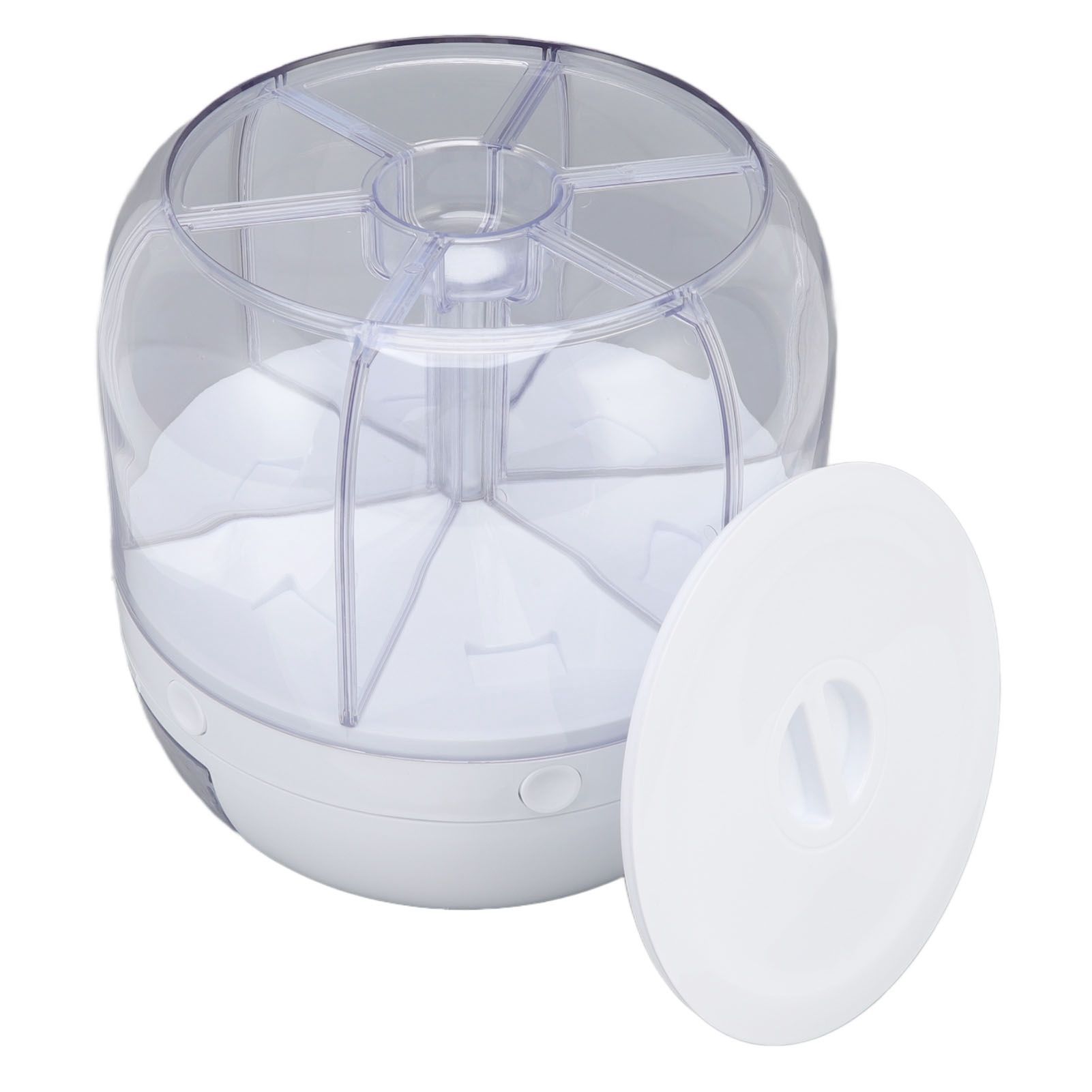 Grain Dispenser 6 Grids PP Rotation Insect Proof Grain Storage Organization for Home Kitchen 10kg โ image 2