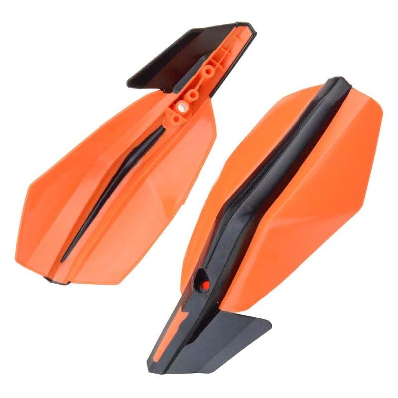 7/8" 22Mm Handguards Motocross Handlebar Hand Brush Guard Replacement For Motocross Dirt Bike Atv Off ROad Orange โ image 4