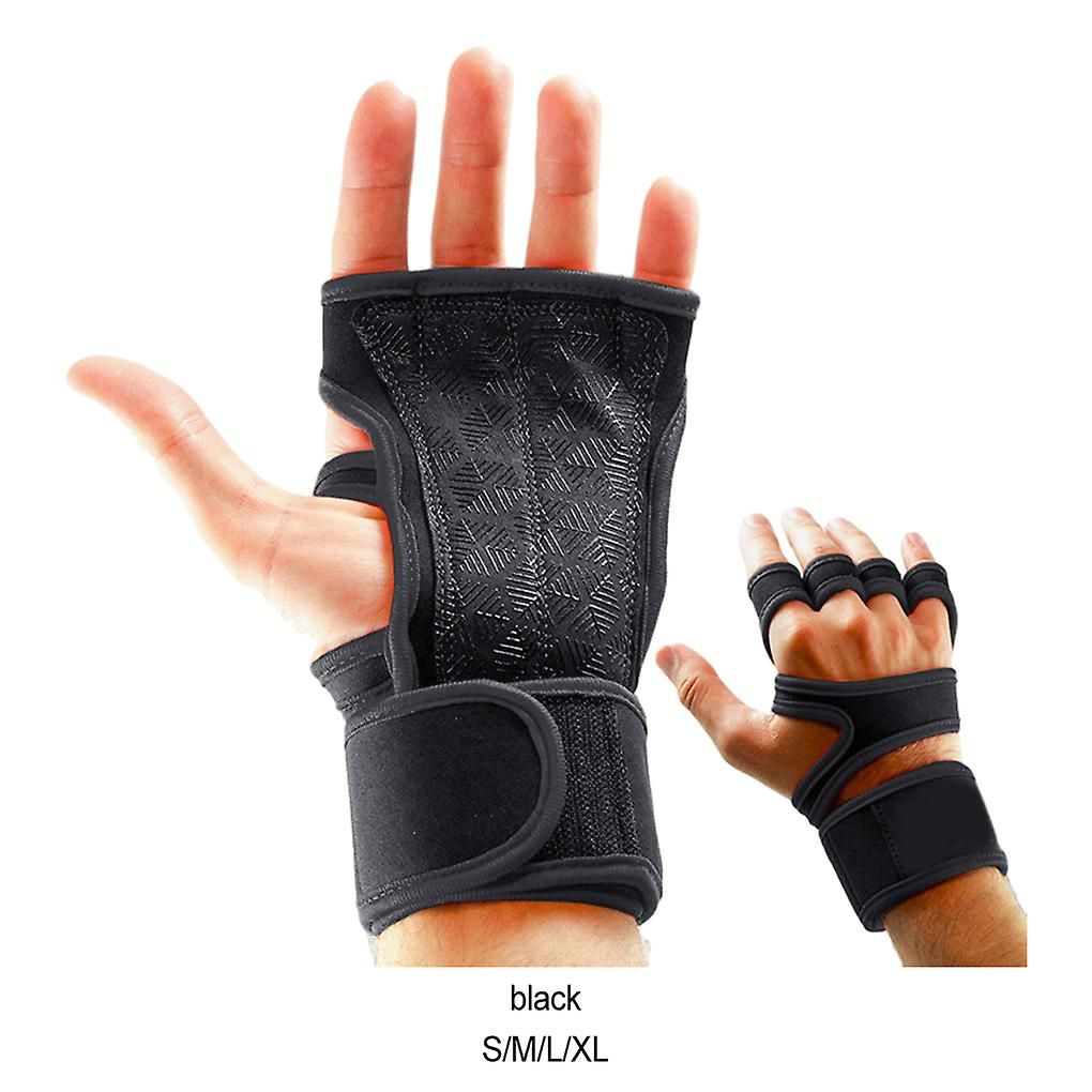 1 Pair Durable Weight Lifting Gloves For Intense Gym Sessions Gym Gloves Fitness Comfortable - Orange XL โ image 3