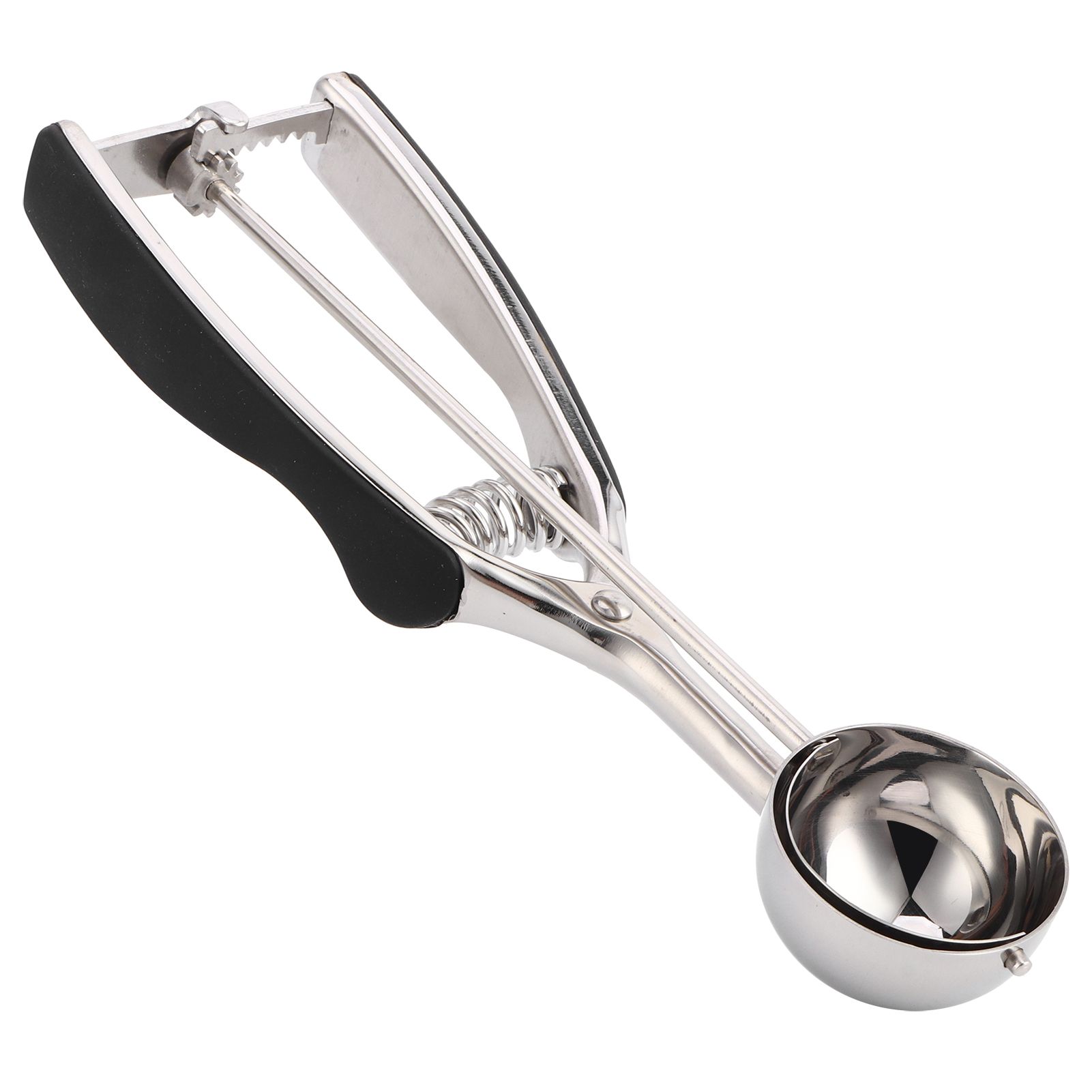 Ice Cream Spoon Stainless Steel Ice Cream Fruit Scoop Melon Baller Digging Ball for Kitchen44mm — image 2