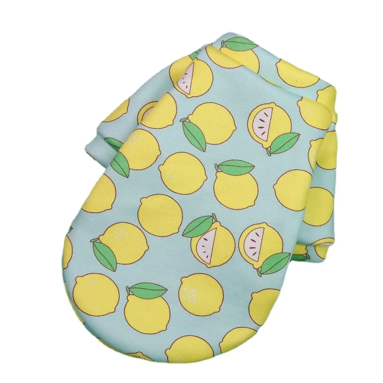 M Size Cute Pet Dog Warm Jumper Sweater Clothes Cat Knitwear Knitted Coats Winter - Green Lemon