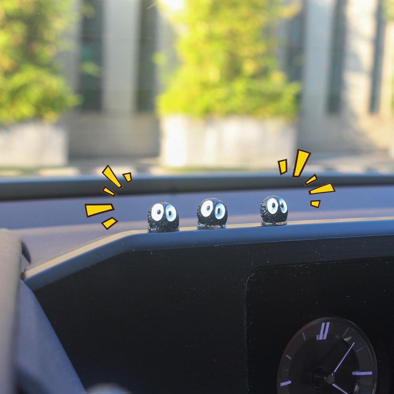 20 Pcs Cute Soot Sprites Car Rearview Mirror Accessories - Funny Dashboard Decor for Cute Car Ornament Gifts and Interior Decors โ image 4