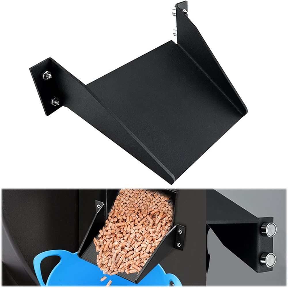 Pellet Helper Chute for Smoker Grill, Magnetic Helper Chute for BBQ Grills, No Need to Pick Up Fallen Pellets, Accessories for Traeger — image 2