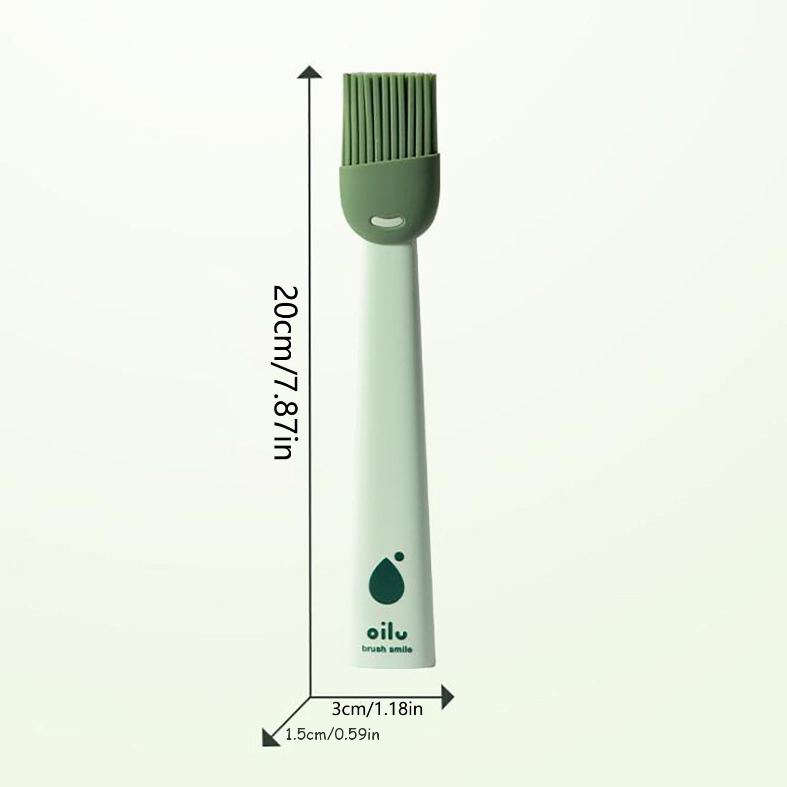 Silicone Oil Brush ! Food Grade Silicone Brush Oil Brush Kitchen Pancake Oil Brush Household High Tem, Kitchen Fat Brush Promotion Include 1*Baking and โ image 4