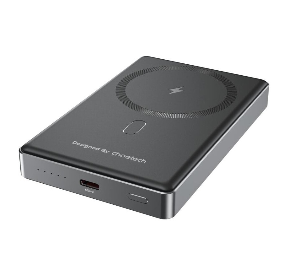CHOETECH B739-BK 20W Slim USB-C 10000mAh Magnetic Power Bank - Black โ image 3