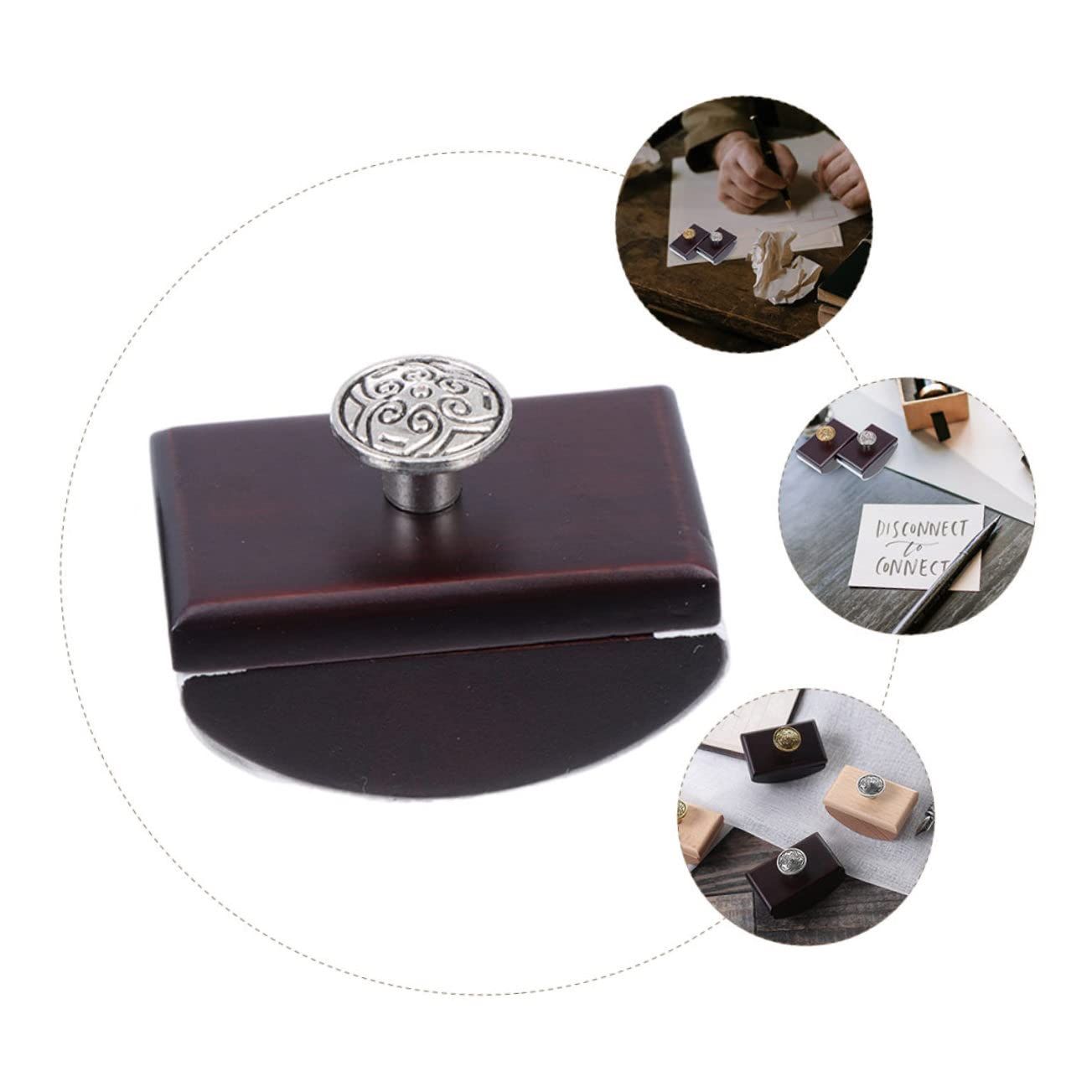Ink Absorber Fountain Pens Paper Ink Quick- Drying Stamp Desk Blotter Paper Desk Ink Blotter Craft Rocker Blotter โ image 2