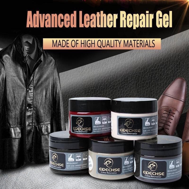 Advanced Leather Repair Gel Kit Filler For Sofa Auto Interior Scratch Rips Holes For Minor Breakage Repairs - Wine Red โ image 2
