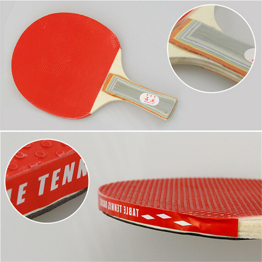 2 Players Table Tennis Set 2 Rackets Bats with 3 Ping Pong Balls Home Sports β image 4