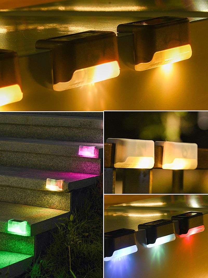 16-Pack Solar Lights for Outdoor Use, Waterproof LED Solar Lights for Stairs, Fence, Garden, Patio and Walkway 16pcs 16psc — image 6