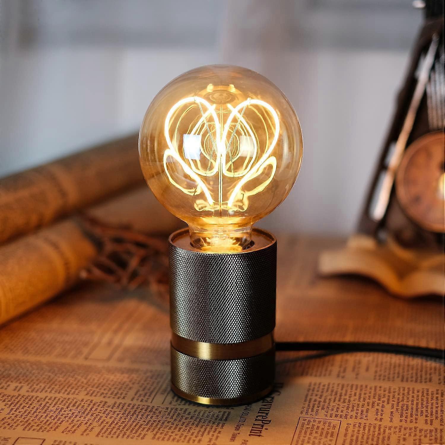 Vintage Edison G95 LED Bulb 4W Dimmable Warm Decorative E27 Heart Shape โ image 3