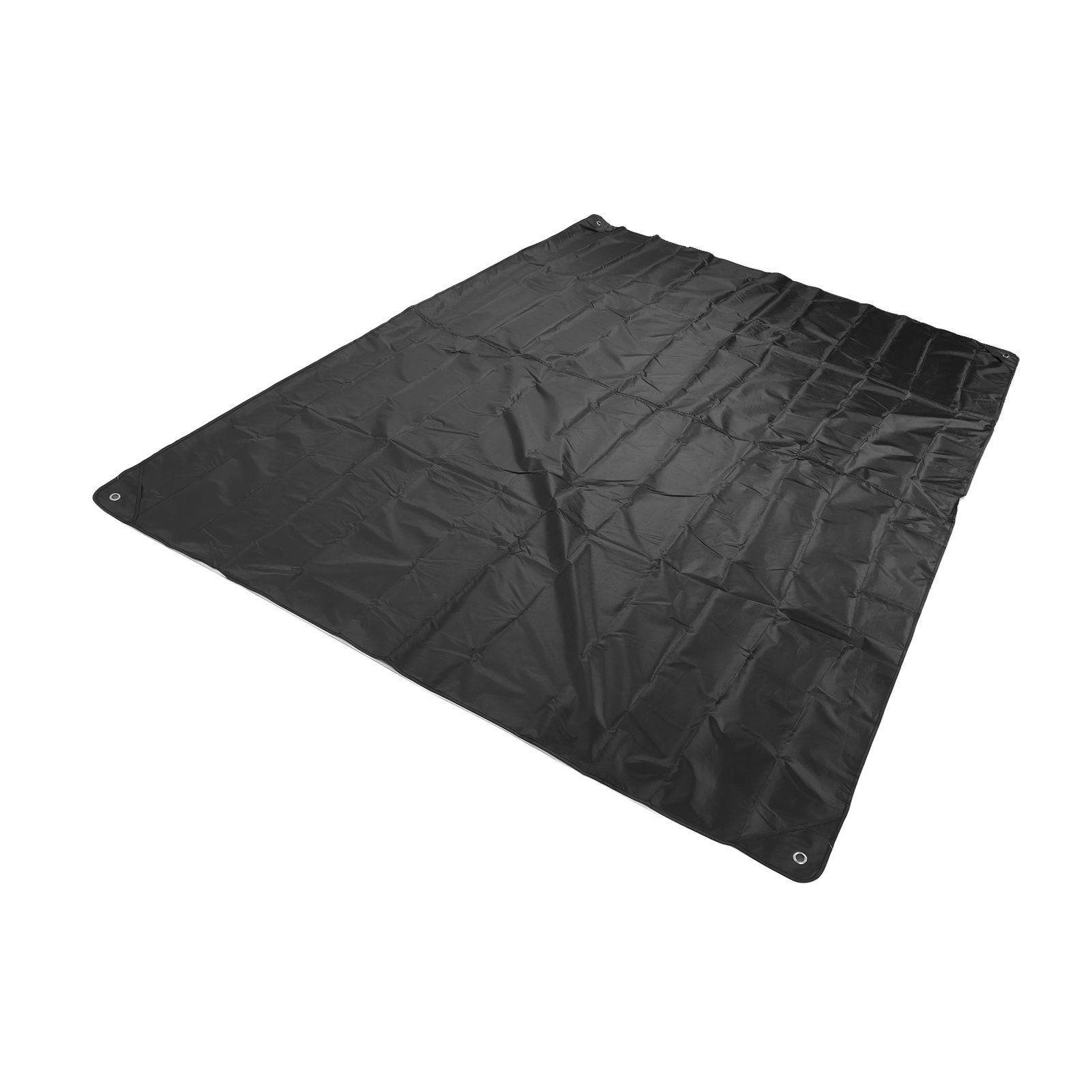 Drum Set Cover Silver Coated 420D Oxford Cloth Folding Furniture Dust Cover for Indoor Outdoor Black โ image 6