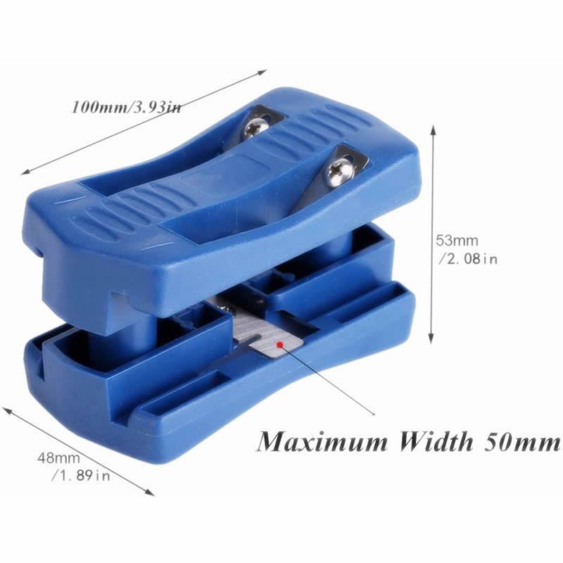 Edge Banding Trimmer, Plastic PVC Plywood Melamine Wood Manual Edge Banding,Manual Trimming Woodworking Tool — image 3