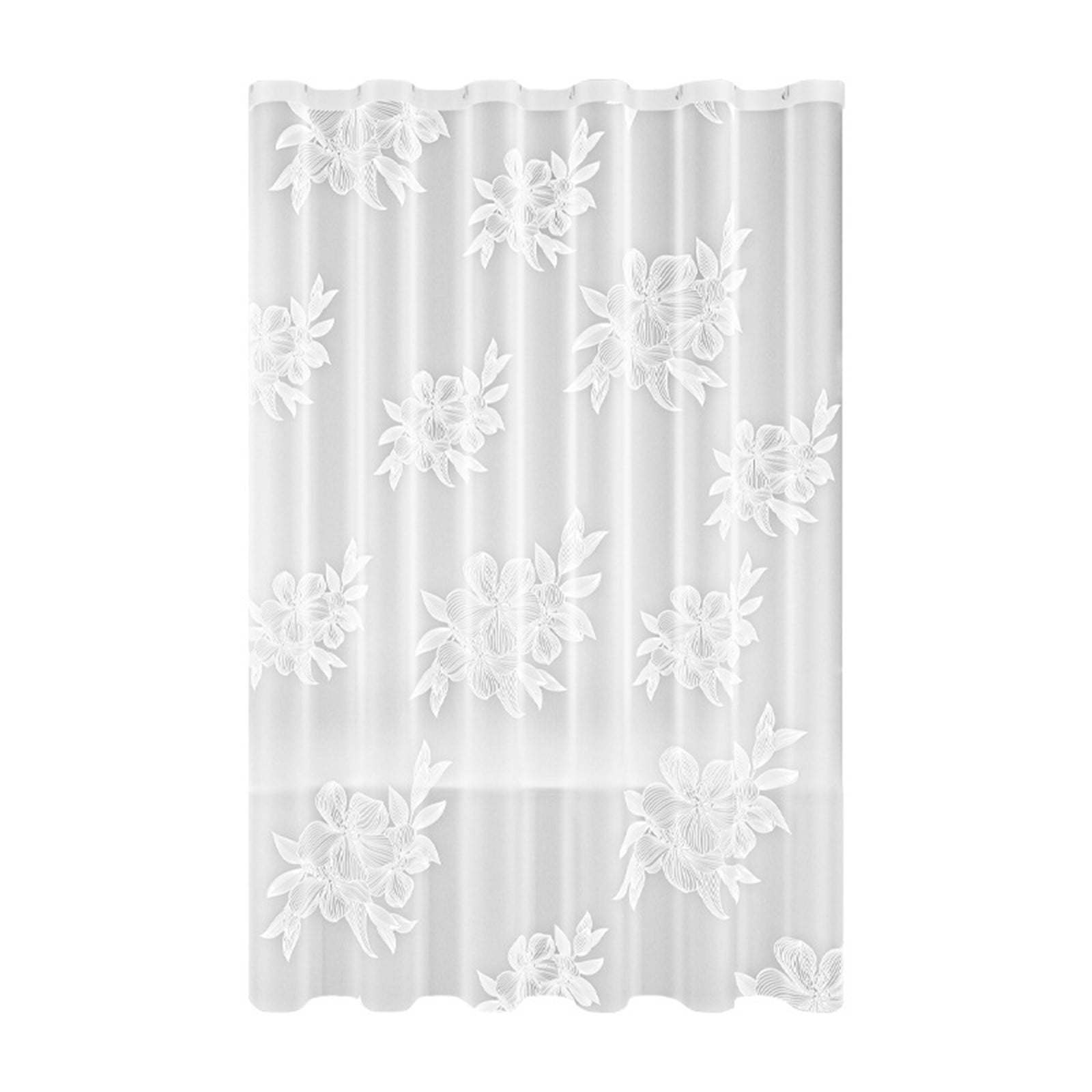 Shower Curtain, 31.5×71 Inch Shower Curtain Liner, Waterproof Plastic Shower Liner, Cute Lightweight Shower Curtain for Bathroom 71×31.5 in C — image 2