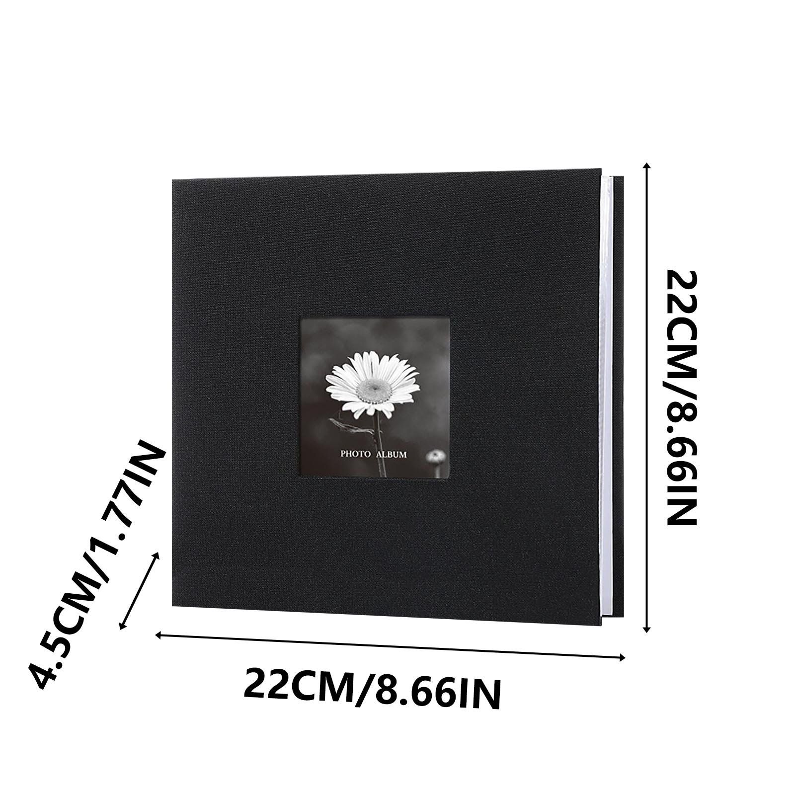 200 Picture Photo Album With Writing Space, Personalized Album for Wedding Family Travel and Kids, 4 x 6 in — image 3