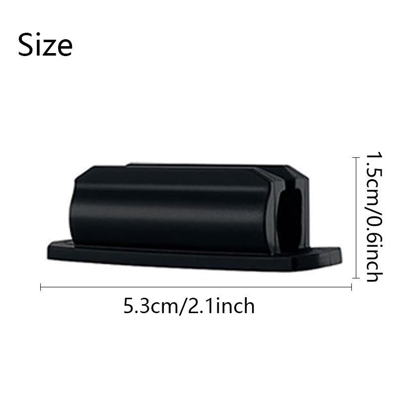 10 Pack Silicone Pen Holder Adhesive Pencil Holder Marker Holder Pen Clips for Home Office Desk Accessories Teacher Supplies โ image 2
