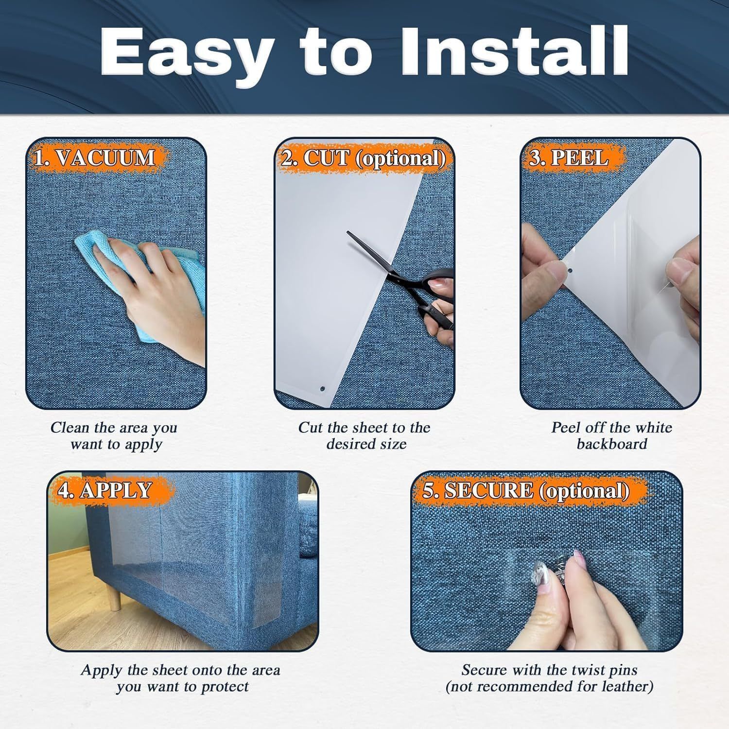 PVC Anti-Scratch Protective Film Self-Adhesive Cut-to-Size Pet Furniture Guard โ image 5