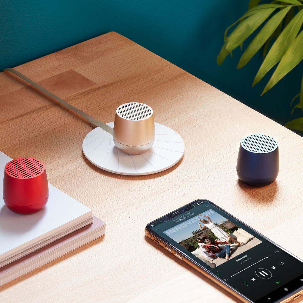 Lexon Mino+ Mini Bluetooth Speaker - Alu Polish — image 4