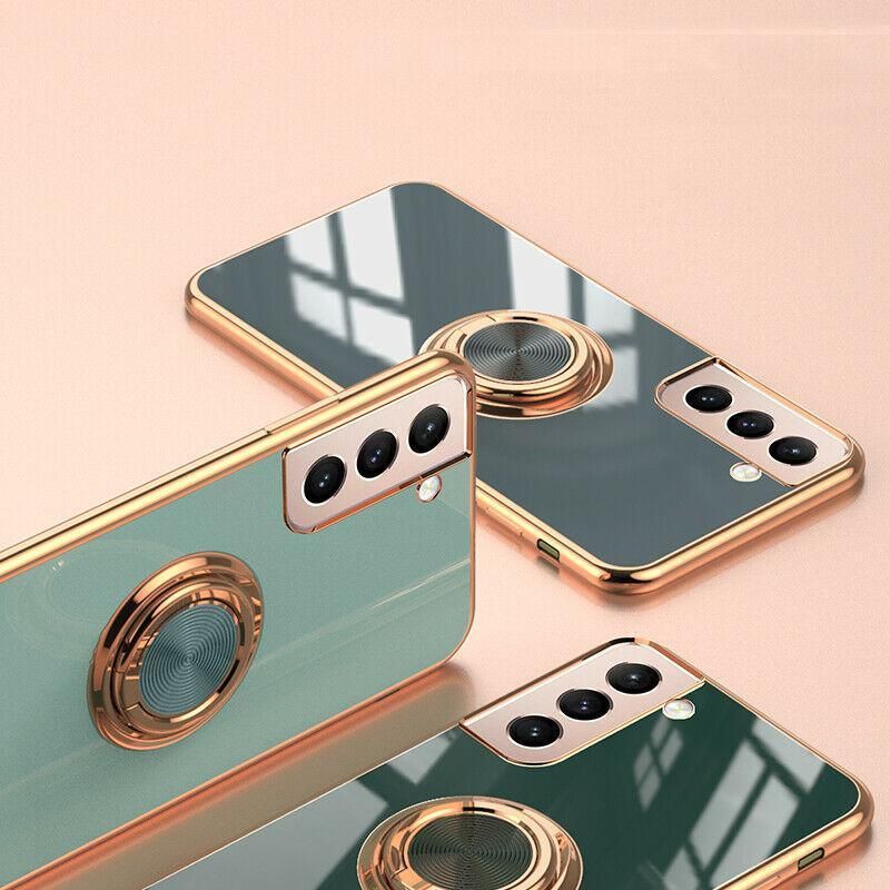 Magnetic Shockproof Ring Holder Case Cover For Samsung S22 Ultra S22Plus Note 20 โ image 4