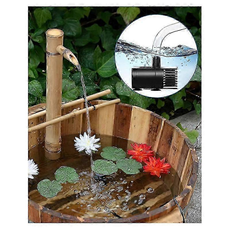 Solar Bird Bath Fountain Pump with Tubing Outdoor Water Pump — image 4