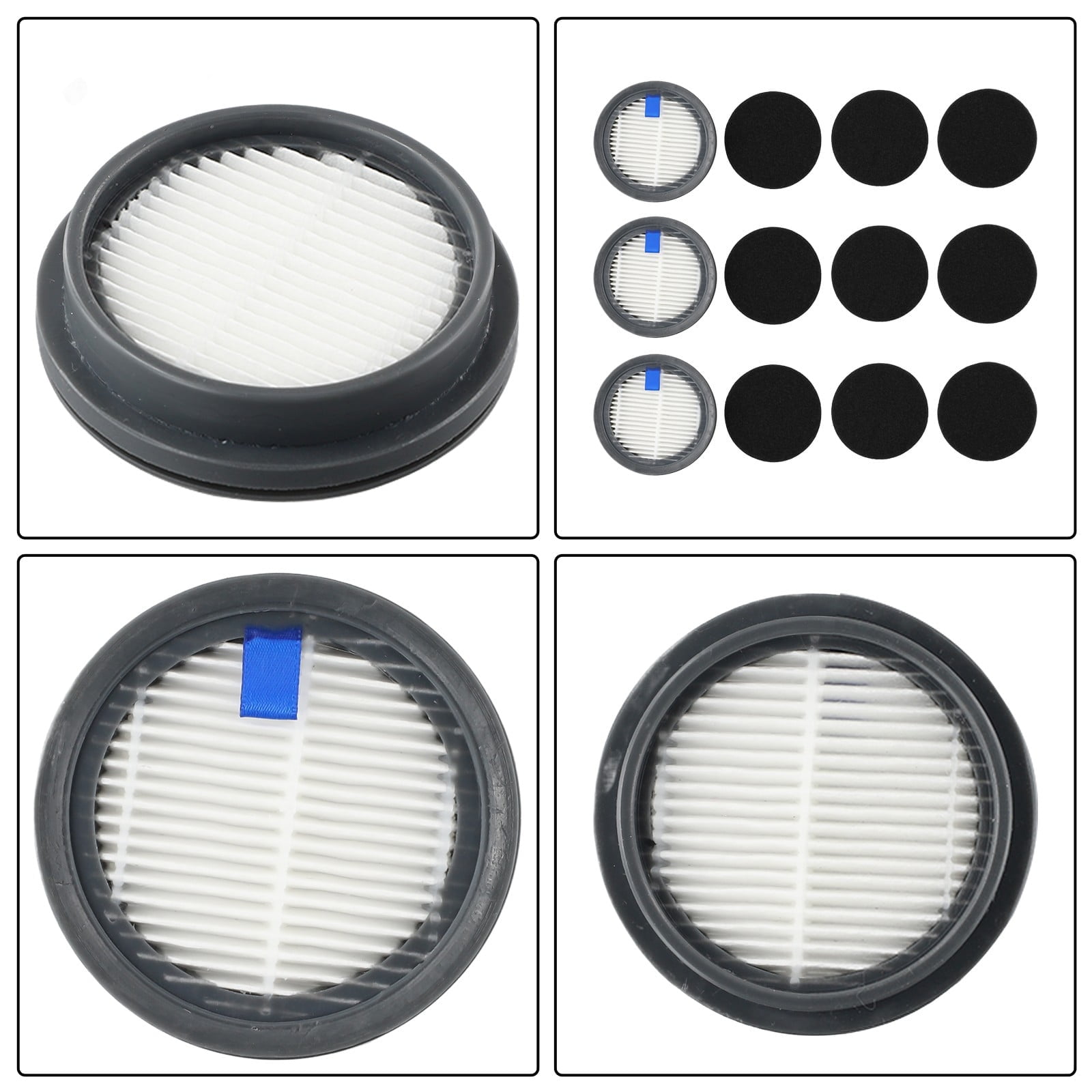 12PCS Filter Sponge Filters For Afoddon A200Pro/A200, For ORFELD B08/C10A/C10G, For NEQUARE S12, S25, S26 — image 4