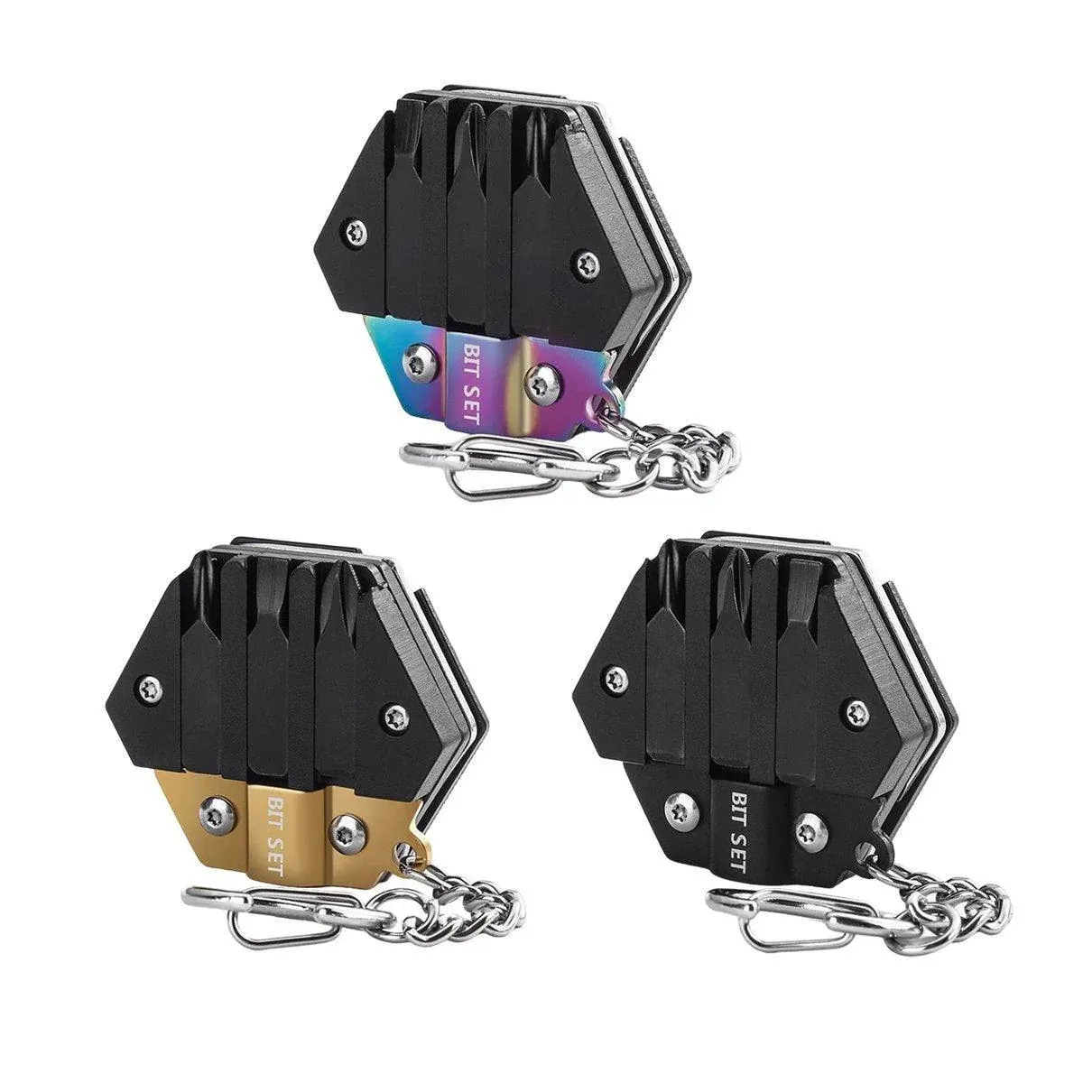 Multifunctional Hexagon Pocket Knife Outdoor Mini Tool Survival EDC Gear Kit - Multicolor โ image 3