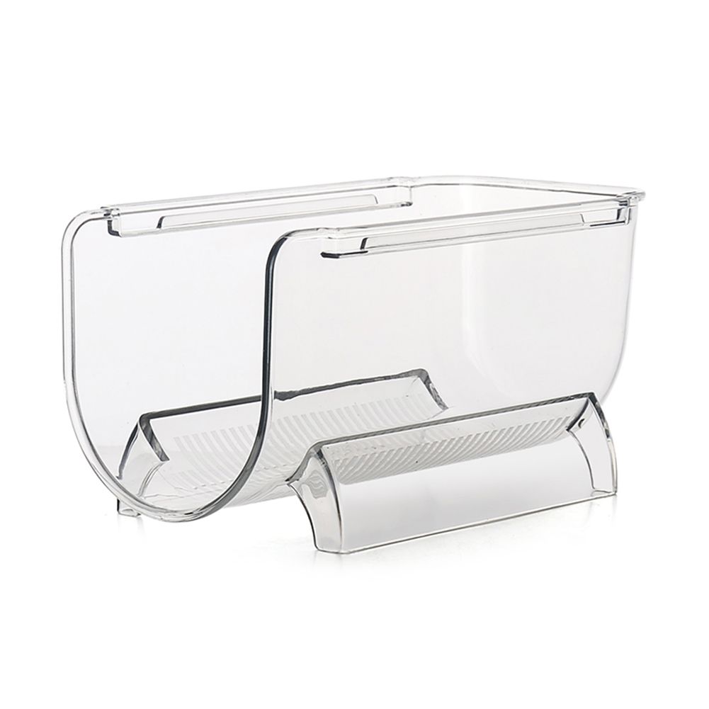 Clear Wine Bottle Organizers Stackable Plastic Wine Rack Holder for Kitchen Countertops Pantry Fridge โ image 3