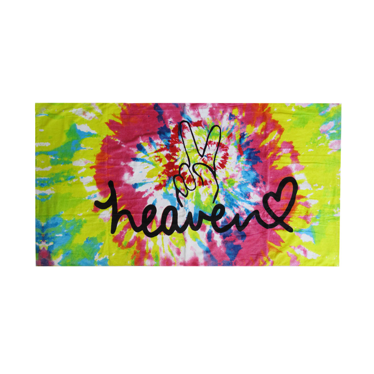 Heaven Peace 100% Cotton Beach Towel 80 × 155 cm