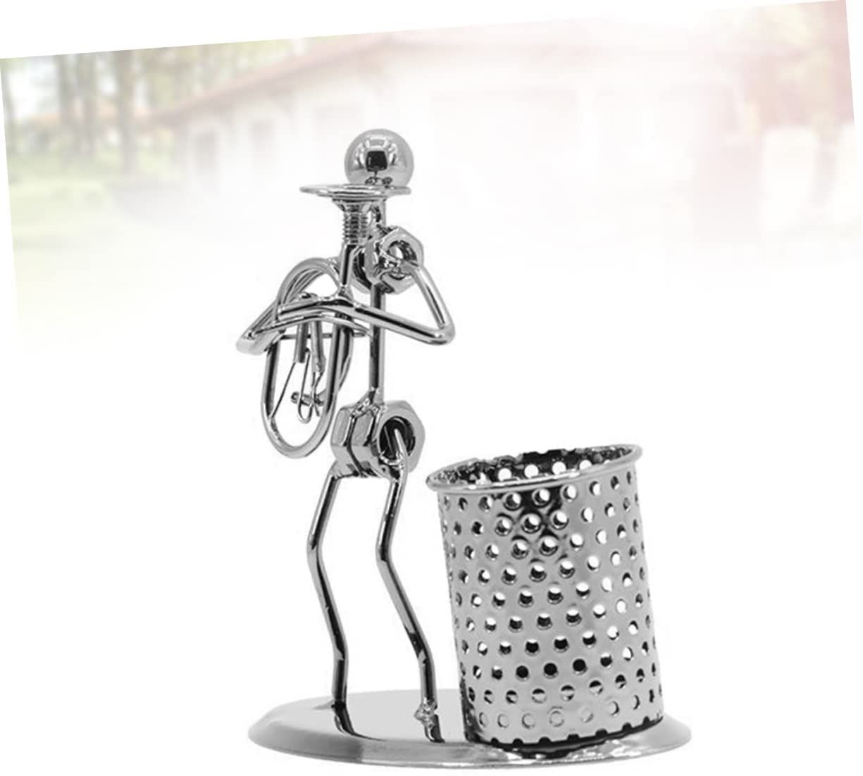 Pen Holders Iron Pen Case Iron Pen Holder Model Desktop Pen Holder Made of metal iron, strong and durable โ image 3