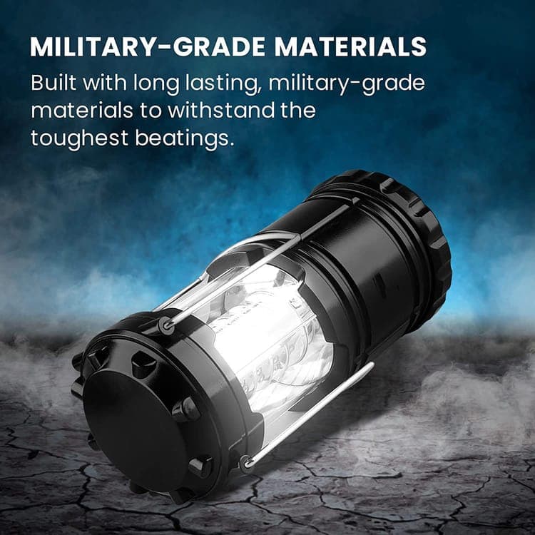 30 LED Camping Lantern, Waterproof Foldable Tent Light with Battery Power โ image 3