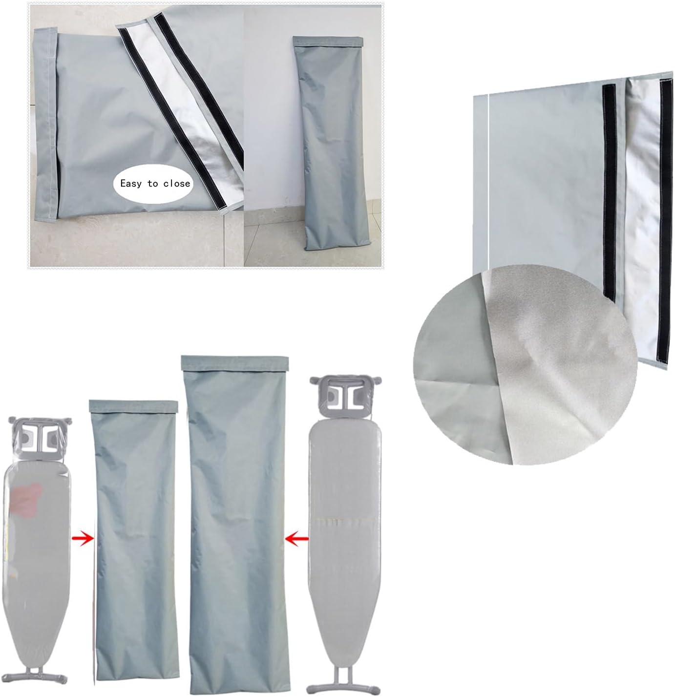 Household Folding Ironing Board Dust Cover - Waterproof & Sun Protection Storage Bag(150 * 45CM) — image 2