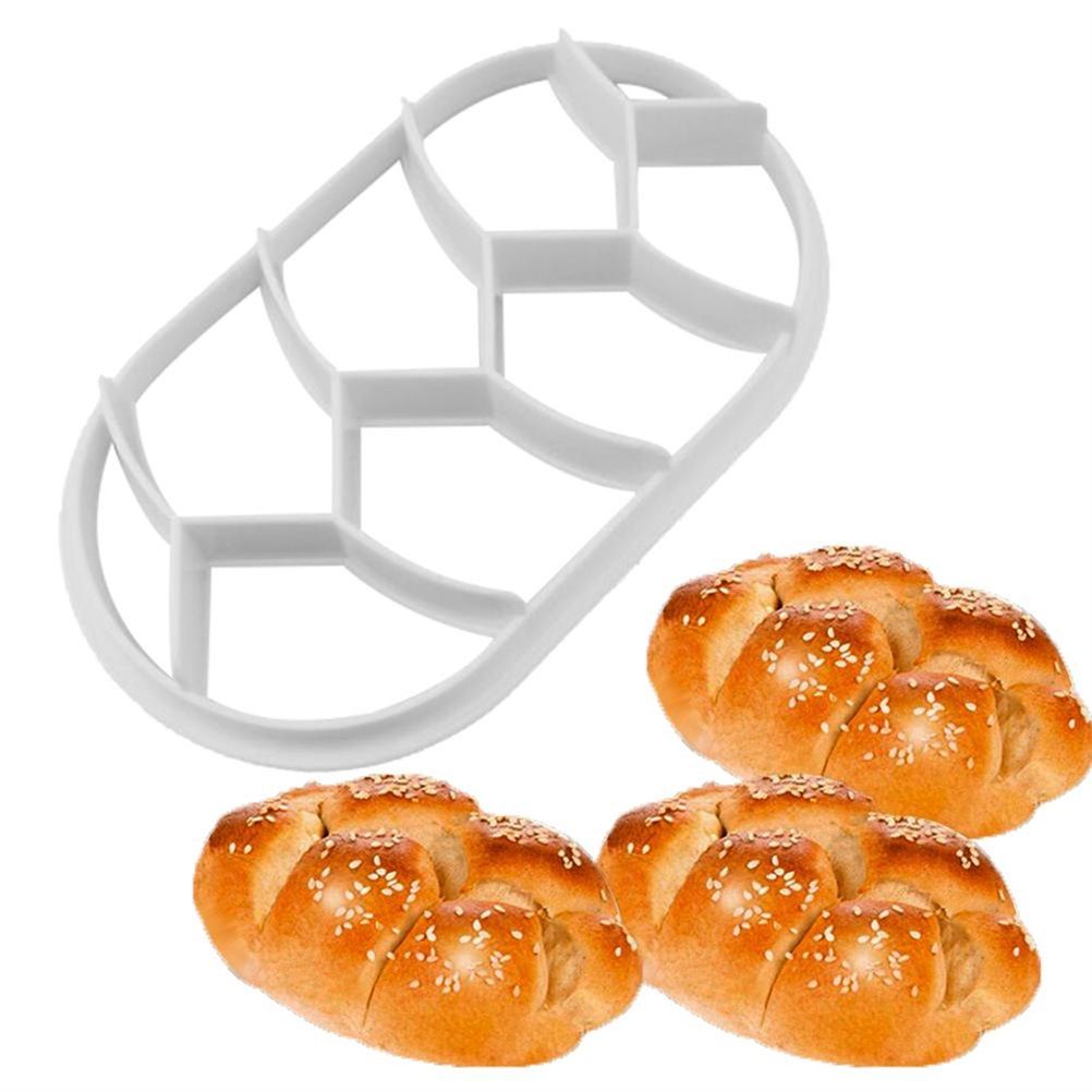 2PCS Dough Press Mold Set Baking Bread Rolls Mold Plastic Pastry Cutters — image 5
