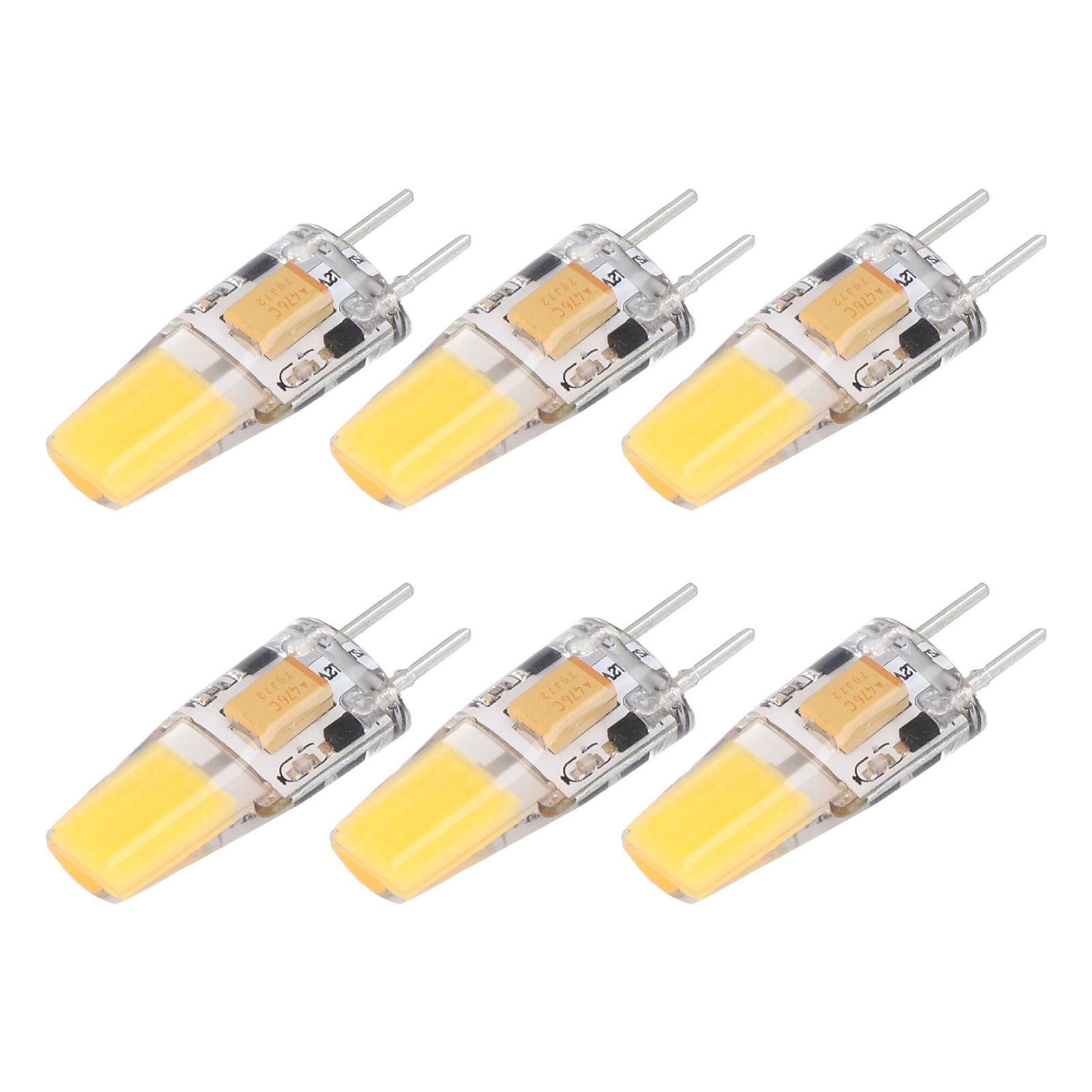 6PCS GY6.35 Bulb 5W AC DC12V COB Light Bulb Energy Saving Silicone Ceiling Lamp Bulb for Living Room โ image 6