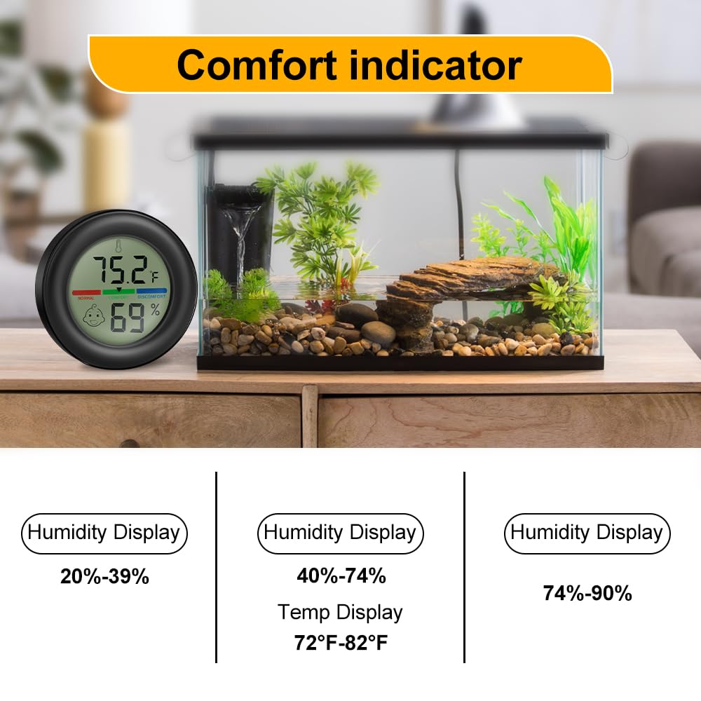 Digital Hygrometer Indoor Thermometer Humidity Meter Room Temperature Hydrometer Monitor Gauge for 3D Printer, Home, Office, Greenhouse, Incubators โ image 5