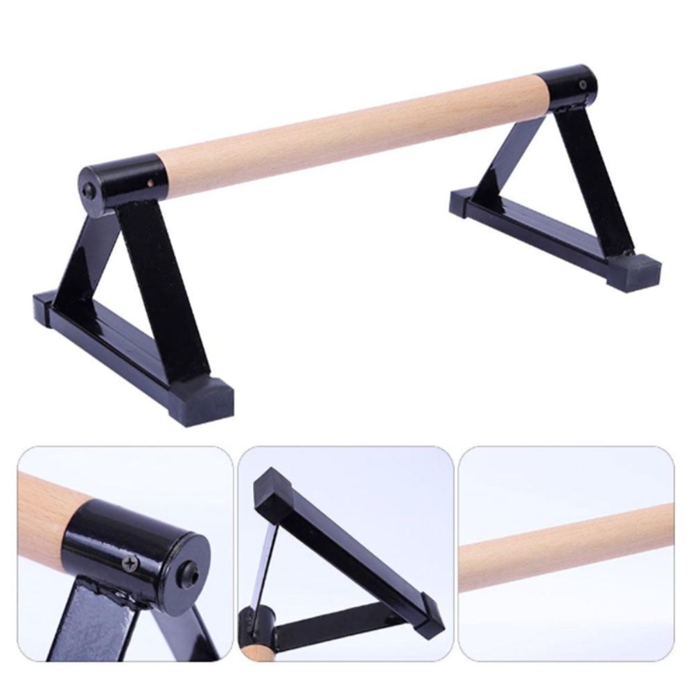 1 Pair Parallettes Set Push-up Parallel Bar Stretch Double Rod Stand Fitness โ image 6