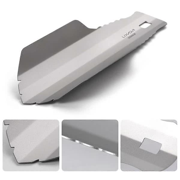 Lixada Titanium Garden Hand Shovel for Outdoor Camping Hiking Backpacking — image 2