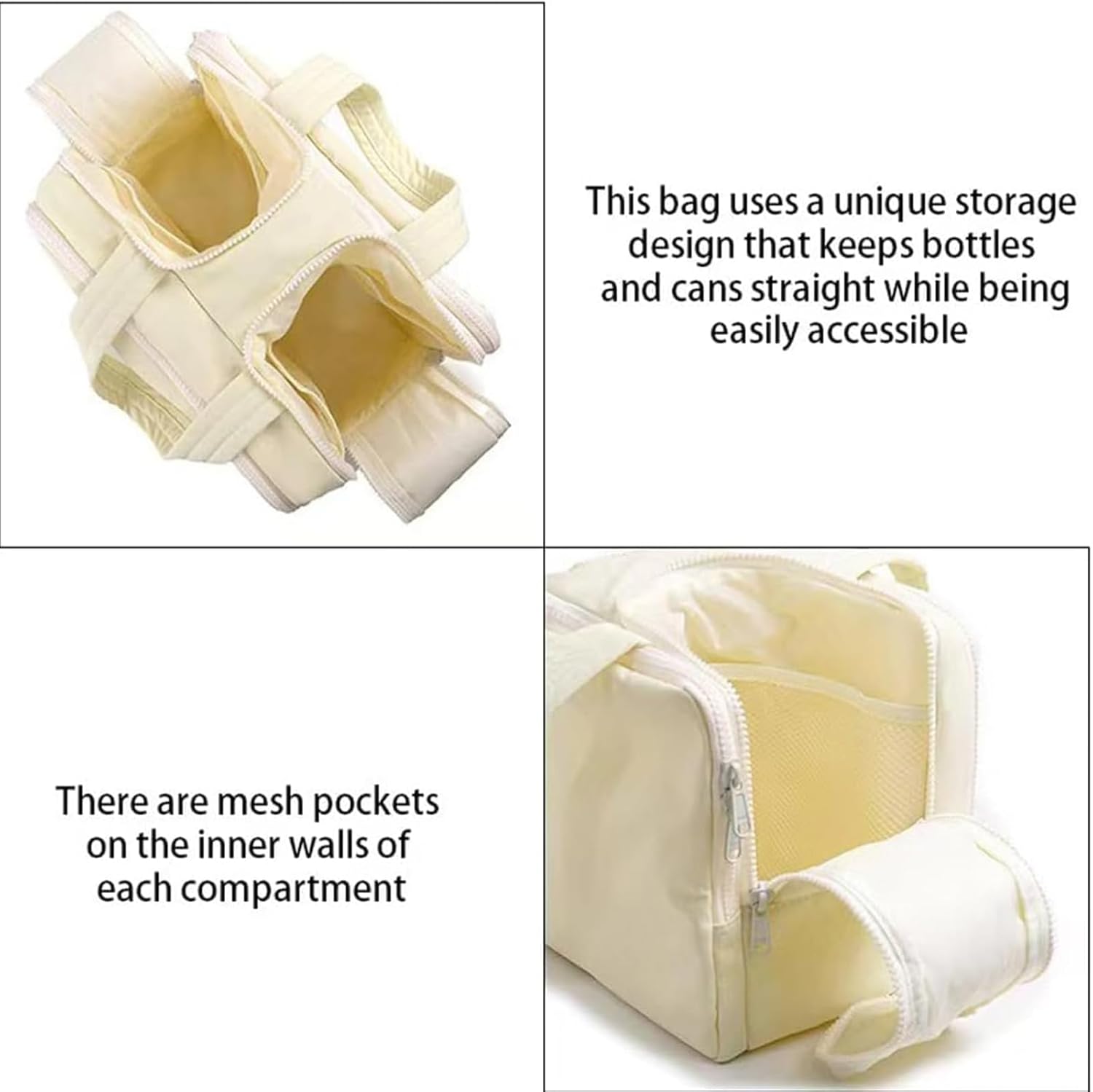 Elouva Toiletry Bag, Elouva Large Capacity Wide-Open Travel Cosmetic Bag, 0.6lb Lightweight Toiletry Bag for Women, Waterproof & Wide Opening Toiletry โ image 4