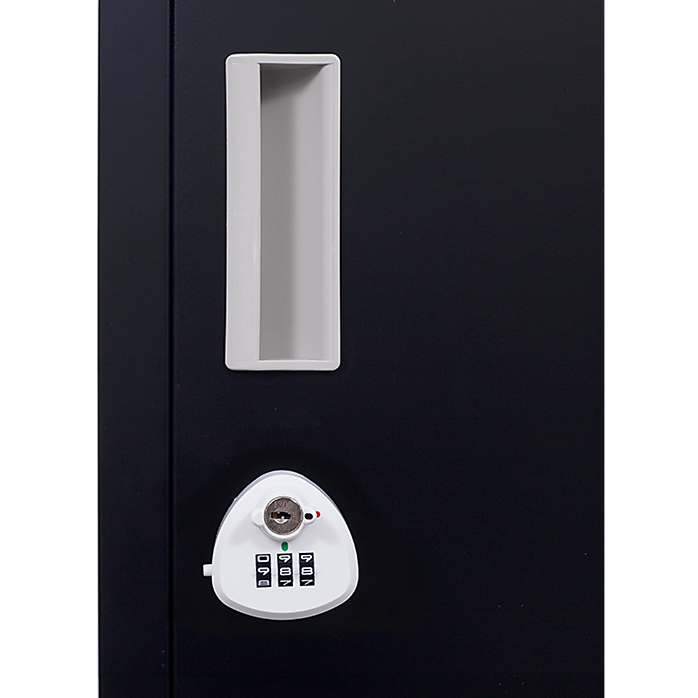 4-Door Vertical Locker for Office Gym Shed School Home Storage โ image 5