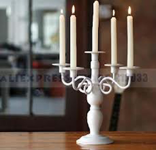 20 pack white wax 20cm taper church house vigil candleabra candle 2CM WIDE โ image 3